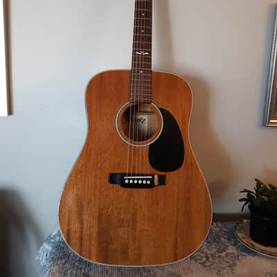 Vintage Alvarez Acoustic Model 5222, All Mahogany, 1980, Natural