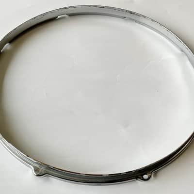 Gretsch 16” Stick chopper hoop 1950’s - Chrome over brass image 4