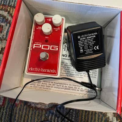 Electro-Harmonix Nano POG Polyphonic Octave Generator 2015 - Present - Red / White image 4