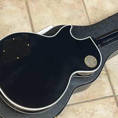 2025 Gibson Chambered Les Paul Custom Ebony Ultra Light Aged Murphy Lab image 9
