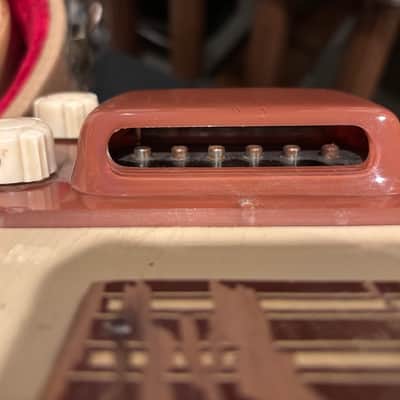 Gibson br-9 lap steel 1952 - cream #2 image 7