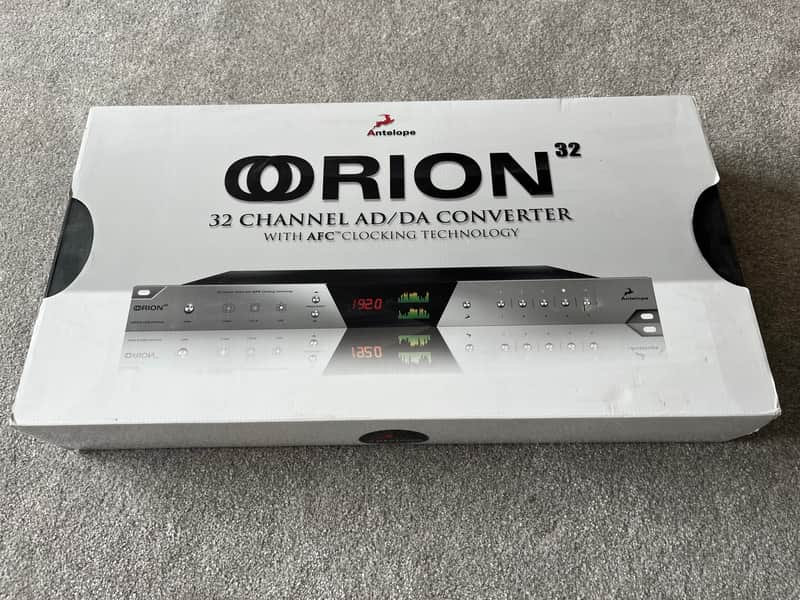 Antelope Audio Orion 32 USB Audio Interface - Silver image 1