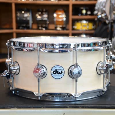 DW Collector's Maple 6.5x14 Snare Drum - "Natural Satin Oil" image 1
