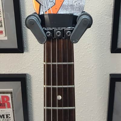 Dean VX Dime Primal Sledge Skin! Floyd Rose top mount - Awesome! 2000s - Primal Concrete Sledge image 4