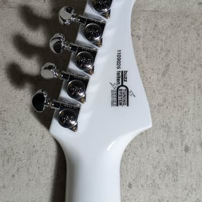 Washburn USA Custom Shop PSV2200 KISS Paul Stanley 2011 White image 13