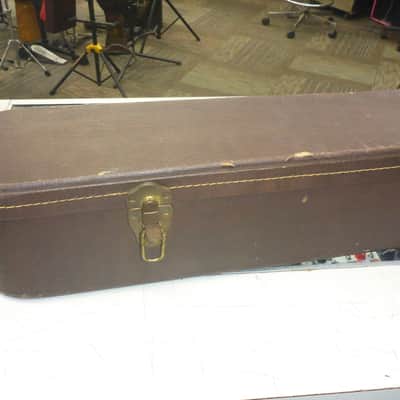 Acoustic Guitar Case 43x16x12 1/2 ( 4 " Depth ) Brown Exterior / Tan Interior image 10