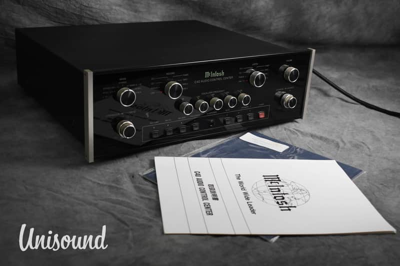 McIntosh C40 Control Center Stereo Preamplifier in Very Good
