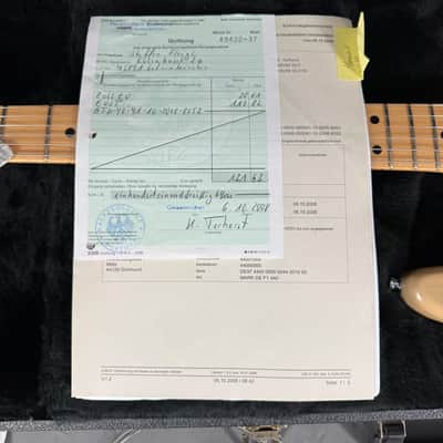 HAMER Daytona Strat AT-100 blonde mapleneck USA inkl. Case Koffer image 14