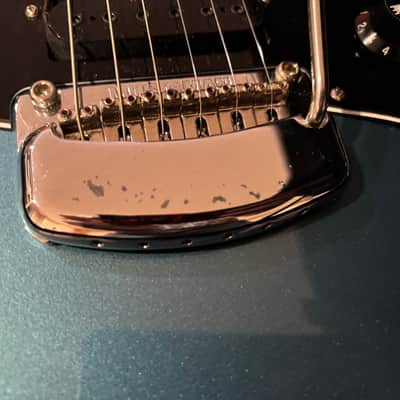 Ernie Ball Music Man Cutlass HSS Kaser B-52 2018 - 2021 - Vintage Turquoise Blue - OHSC, Tremolo, Strap, Strap Locks image 5
