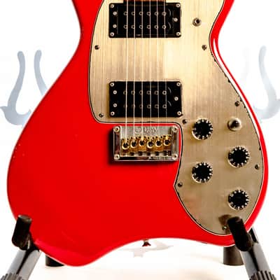 Daion Savage Red Electric Guitar w/ Original Daion Branded Hardshell Case image 1