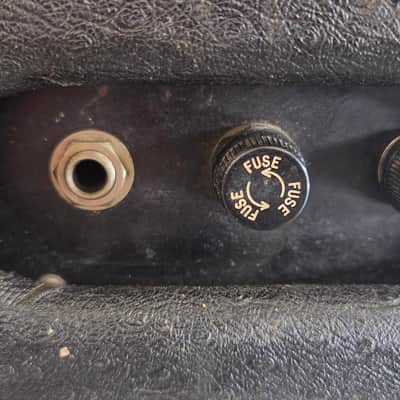 Airline 7214 Amp In Case Guitar Combo Amp Montgomery Ward 1960's image 5