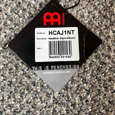 Meinl HCAJ1-NT Headliner Cajon with Siam Oak Frontplate 2010s - Natural image 7