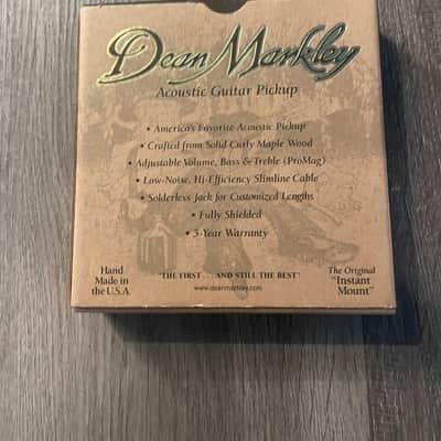 Dean Markley DM3015 Pro Mag Grand XM Humbucking Acoustic Guitar Pickup 2010s - Black image 2