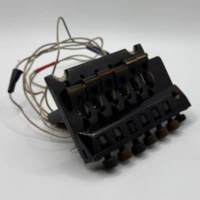 Schaller Shadow Midi Bridge Piezo Tremolo System 1980s - Black image 1