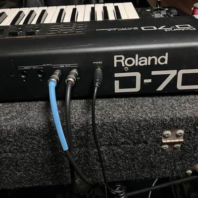 Roland D-70 76-Key Super LA Synthesizer 1990 - 1994 - Black image 2