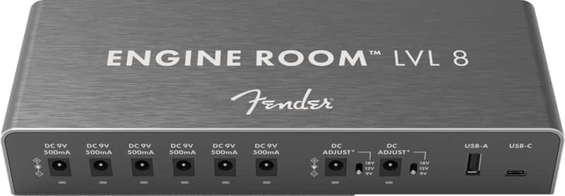 Fender Engine Room™ LVL8 Power Supply for Guitar Pedals, 120V MODEL # 0230100008 image 1