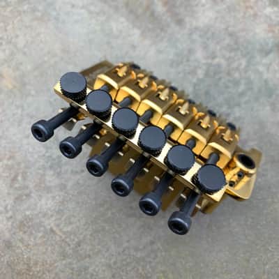 Gotoh Floyd Rose Locking Tremolo Set, Gold – Free 33mm OEM Block image 3