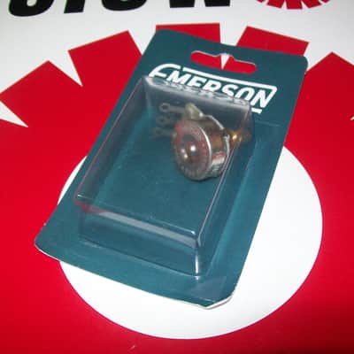 Emerson Custom Premium Potentiometer - 500K, Short Solid Shaft - Single