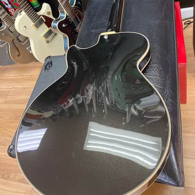 D'Angelico Premier SS Semi-Hollow Black Flake image 9