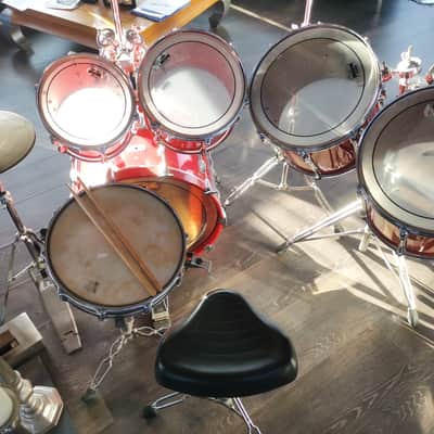 Yamaha 9000 Power Recording Custom 1991 - Hot Rod Red image 2