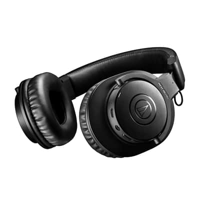 Audio-Technica ATH-M20XBT Wireless Over-Ear Bluetooth Headphones - Black image 3