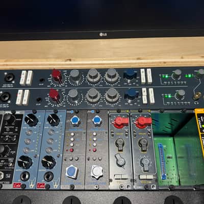 AMS Neve 1073DPX Dual Channel Mic Preamp / EQ 2010s - Blue image 3