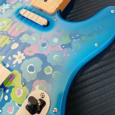 *NEW IN BOX* 2025 Fender Japan Limited Edition Telecaster Blue Flower !! image 13