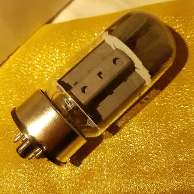 G.E Pair (2) JAN 6550A tNOS AT1000 TESTED Vacuum Tubes military perfect matched pair 0% 500V test premium Beam Power 42 Watt 1986 image 19