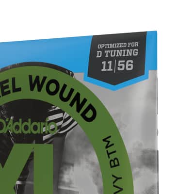 D'Addario XL Nickel Wound Strings, 11-56 Medium Top/Extra-Heavy Bottom, EXL117 Bild 3