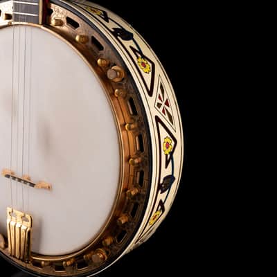 Pre-Owned 1962 Vega Jerry Van Dyke Vegavox Deluxe IV Tenor Banjo Blonde With OHSC image 5