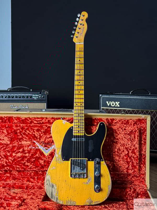 2017 Fender 51 Nocaster Hvy Relic Butterscotch Blonde