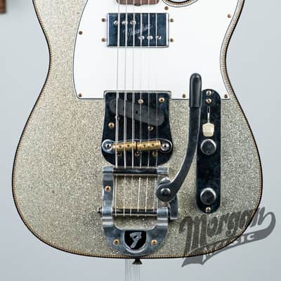 Fender Custom Shop Limited Edition Cunife Telecaster Custom - Aged Silver Sparkle image 1