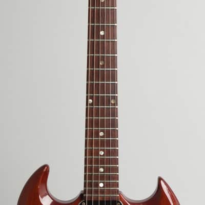 Gibson  SG Junior Solid Body Electric Guitar (1965), ser. #519368, black hard shell case. image 8