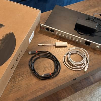 Antelope Audio Discrete 8 Synergy Core Thunderbolt / USB Audio Interface with Onboard DSP 2019 - Present - Silver image 1