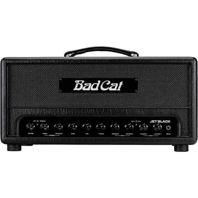 Bad Cat Jet Black 38W Tube Guitar Amp Head Regular Black image 2
