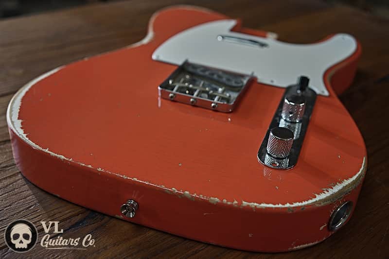 Telecaster Relic Body (Fiesta Red) image 1