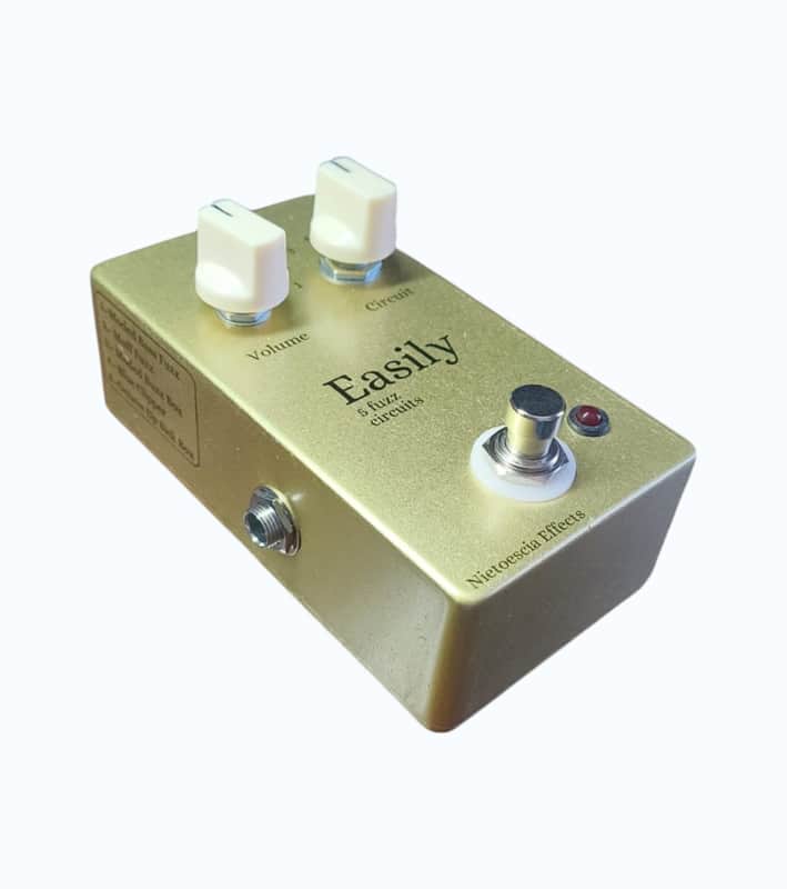 Nietoescia Effects Easily 5 fuzz circuits 2025 - Gold image 1