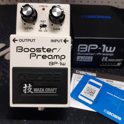 Boss BP-1W Booster / Preamp Waza Craft JULY 2024 with BOX image 3