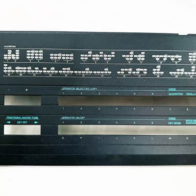 YAMAHA DX7 IIFD Original Top Side Frame Panel. Great Condition ! image 5