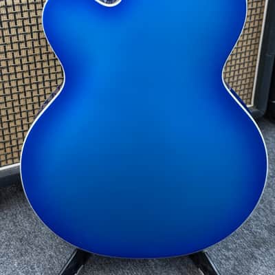 Gretsch G6120T-HR Brian Setzer Signature Hot Rod 2019 - Candy Blue Burst image 9
