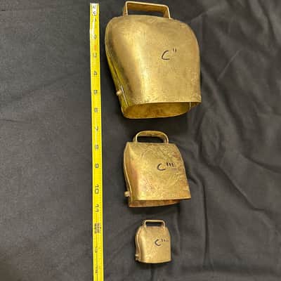 Almglocken Alpine Bells Tuned Cowbells, 2 OCTAVES (26 Bells), C'' to C'''' image 25