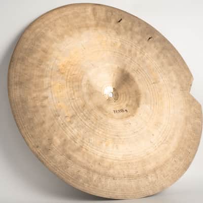 Zildjian 1945-49' K Zildjian Istanbul 20" Thin Ride Cymbal Old Stamp Type IIa 1,724g image 11