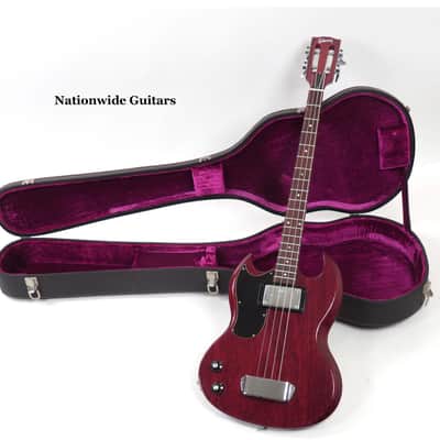 1972 Gibson EB-0 Bass Ultra Rare Left Handed - Cherry Finish - Slot Headstock Lefty Bass image 3