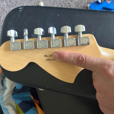 Fender Stratocaster American parts 2007 - Olympic white image 9