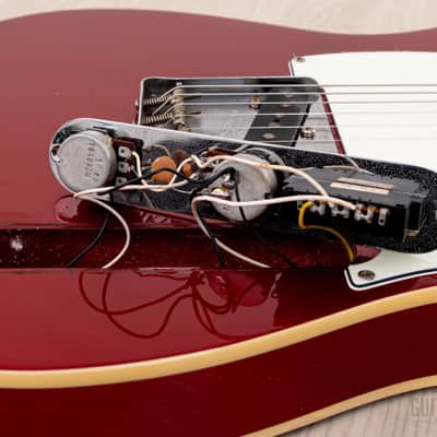 1989 Fender Telecaster Custom ‘62 Vintage Reissue TL62B-650 Candy Apple Red A-serial, Japan MIJ Fujigen image 20