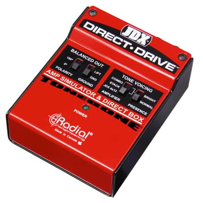 Radial ToneBone JDX Direct-Drive Guitar Amp Simulator Pedal image 3