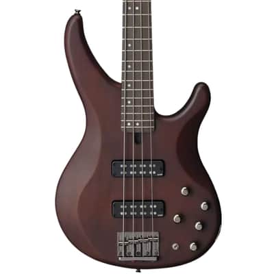 Yamaha 4-String Premium Electric Bass - Trans Brown image 1