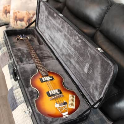 Epiphone Viola Bass with Epiphone Hard case - Vintage Sunburst image 1