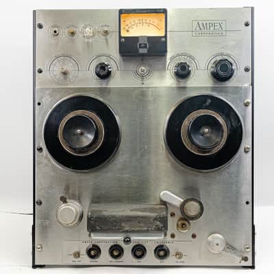 Ampex 351 Tube Tape Machine w/ Racked 351 Preamp Electronics – Vintage Rare image 2