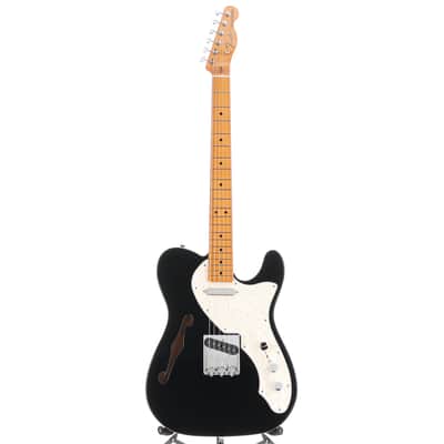 Fender Certified Pre-Owned Vintera II '60s Telecaster Thinline, Maple Fingerboard, Black (G3) (88562) image 5